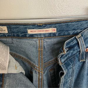 Levi’s Ribcage straight ankle